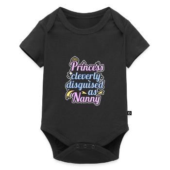 Nanny Babysitter Childminder - Baby Premium short-sleeve bodysuit - black - Front