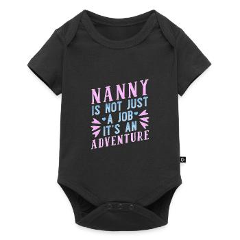 Nanny Babysitter Childminder - Baby Premium short-sleeve bodysuit - black - Front