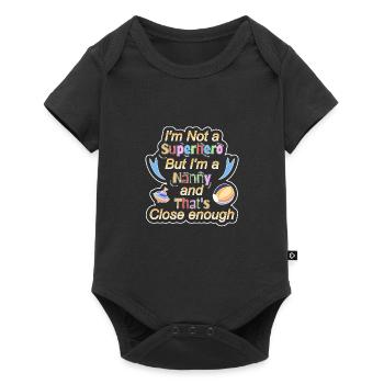 Nanny Babysitter Childminder - Baby Premium short-sleeve bodysuit - black - Front
