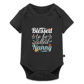 Nanny Babysitter Childminder - Baby Premium short-sleeve bodysuit - black - Front