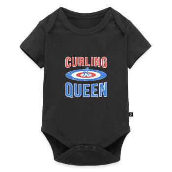 Curling - Body à manches courtes Premium Bébé - noir - Devant