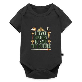 History teacher - Baby Premium short-sleeve bodysuit - black - Front