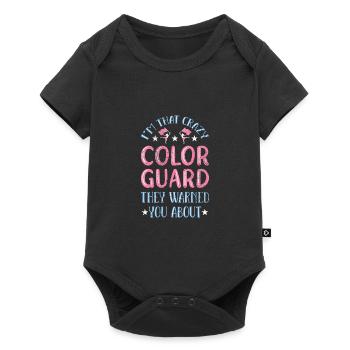 Color Guard - Baby Premium short-sleeve bodysuit - black - Front