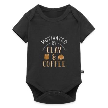 Pottery Pottery Ceramics - Baby Premium short-sleeve bodysuit - black - Front