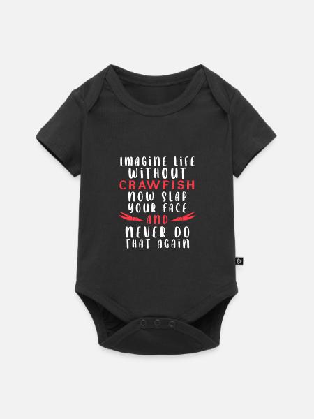 Langusten Languste - Baby Premium Kurzarmbody - Schwarz