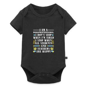 Paraprofessional - Baby Premium short-sleeve bodysuit - black - Front