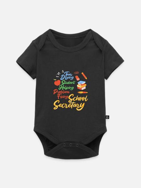 Paraprofessional - Baby Premium Kurzarmbody - Schwarz