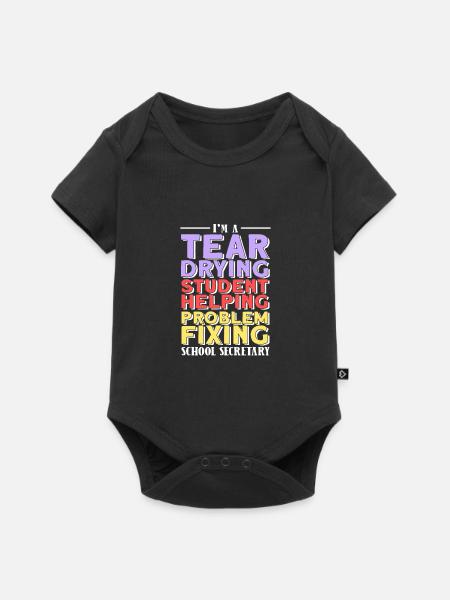 Paraprofessional - Baby Premium Kurzarmbody - Schwarz