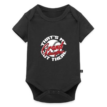 Softball - Body à manches courtes Premium Bébé - noir - Devant