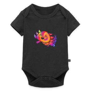 Axolotl - Baby Premium short-sleeve bodysuit - black - Front