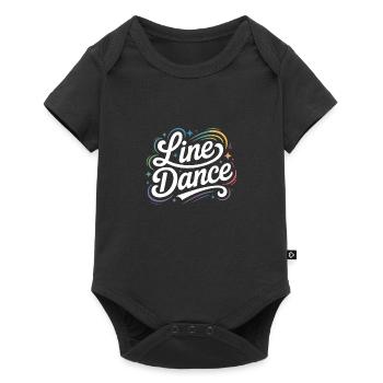 Line dancing my hobby - my passion - my thing - Baby Premium short-sleeve bodysuit - black - Front