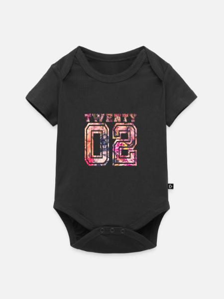 Twenty 2002 - Baby Premium Kurzarmbody - Schwarz