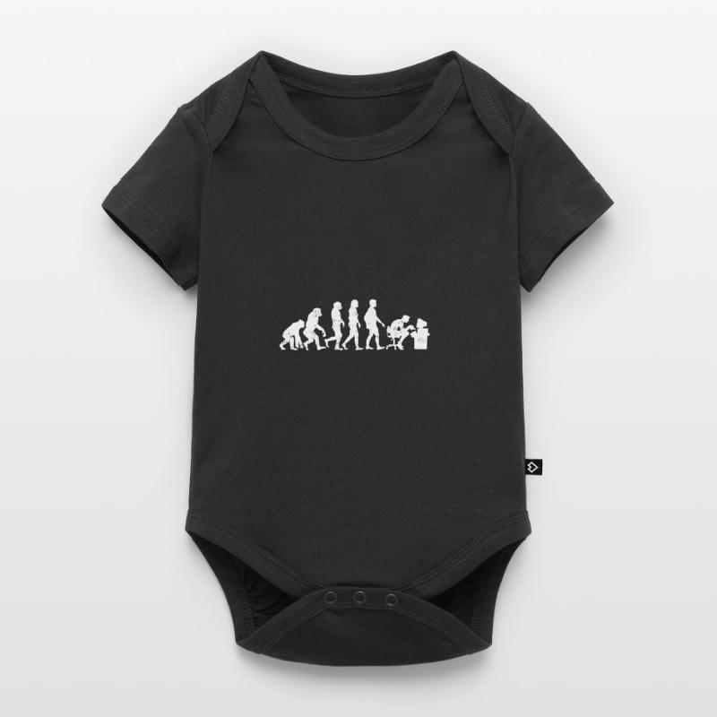évolution des programmeurs codeur cadeau informatique Body à manches courtes Premium Bébé