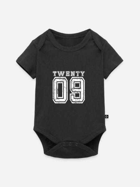 Twenty 2009 - Baby Premium Kurzarmbody - Schwarz