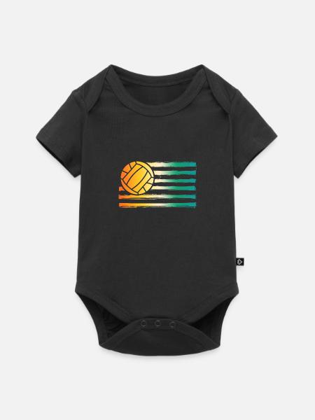 Handballer Handball - Baby Premium Kurzarmbody - Schwarz