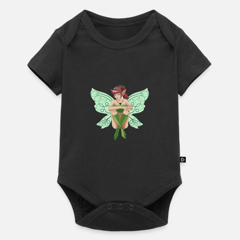 fairy - Baby Premium short-sleeve bodysuit - black