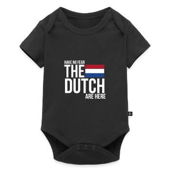 N'ayez aucune peur, les Hollandais sont là - Body à manches courtes Premium Bébé - noir - Devant