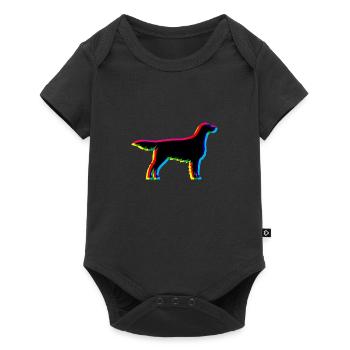 CMYK Irish Red and White Setter - Baby Premium short-sleeve bodysuit - black - Front
