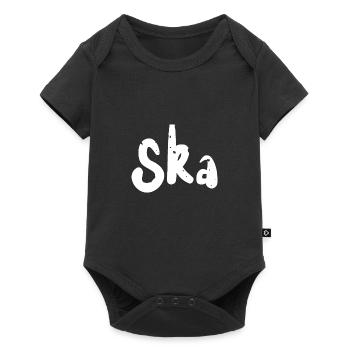 Ska - Musique - Body à manches courtes Premium Bébé - noir - Devant