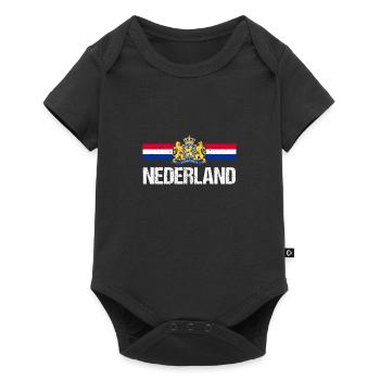 Pays-Bas Pays-Bas - Body à manches courtes Premium Bébé - noir - Devant