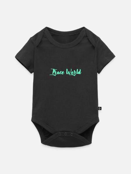 Trace World - Baby Premium Kurzarmbody - Schwarz