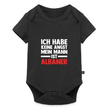 Albanians Albanian Albania - Baby Premium short-sleeve bodysuit - black - Front