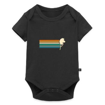 Hobby Horse Hobby Horsing - Baby Premium short-sleeve bodysuit - black - Front