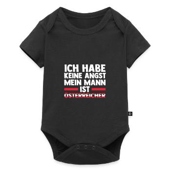 Austrians Austria - Baby Premium short-sleeve bodysuit - black - Front