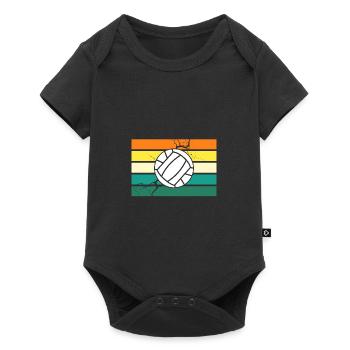 Joueurs de handball Handball - Body à manches courtes Premium Bébé - noir - Devant