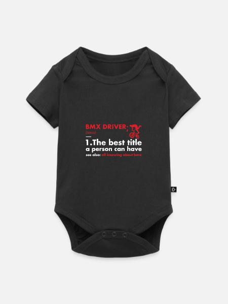 Sport Driver Definition BMX - Baby Premium Kurzarmbody - Schwarz
