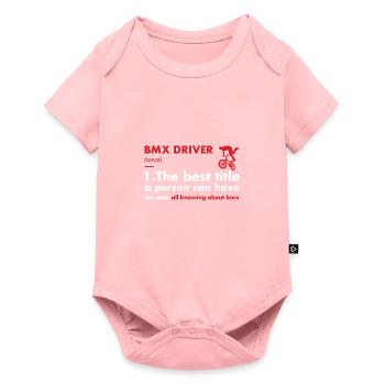 Définition du pilote sport BMX - Body à manches courtes Premium Bébé - rose - Devant