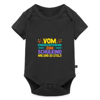 Parents Enfant Primaire Inscription en première année - Body à manches courtes Premium Bébé - noir - Devant