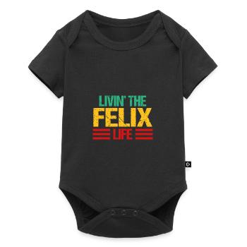 Felix - Body à manches courtes Premium Bébé - noir - Devant
