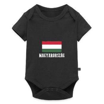 Magyars Hongrie - Body à manches courtes Premium Bébé - noir - Devant