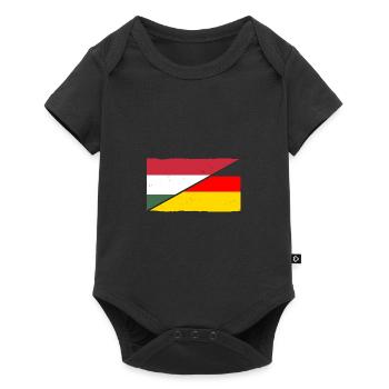 Magyars Allemagne Hongrie - Body à manches courtes Premium Bébé - noir - Devant