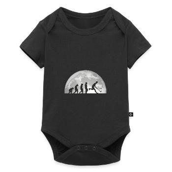 Joueurs de hockey sur gazon Evolution Hockey sur gazon - Body à manches courtes Premium Bébé - noir - Devant