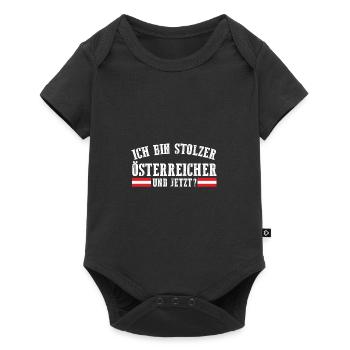 Austrians Austria - Baby Premium short-sleeve bodysuit - black - Front