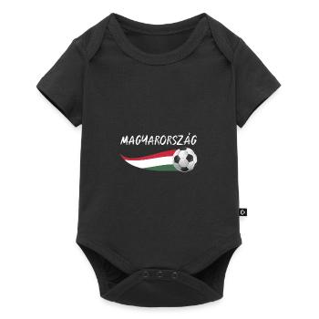Magyars Hongrie - Body à manches courtes Premium Bébé - noir - Devant