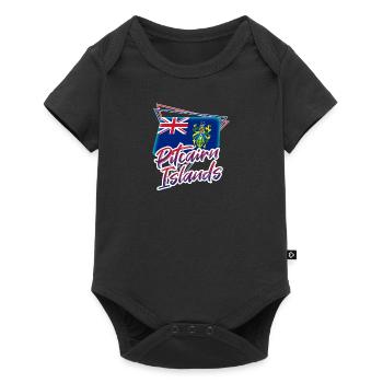 Pitcairn Islands - Baby Premium short-sleeve bodysuit - black - Front