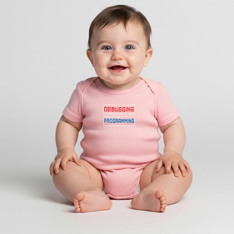 Debugging-Programmierung Baby Premium Kurzarmbody