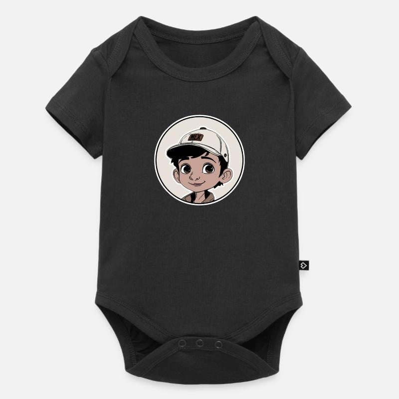 MEX - Body à manches courtes Premium Bébé - noir