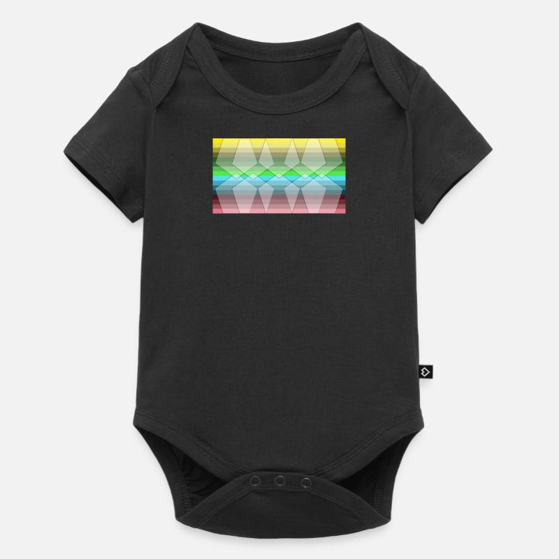 The slightly different flag - Baby Premium short-sleeve bodysuit - black