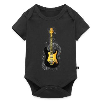 universe Of guitar - Baby Premium short-sleeve bodysuit - black - Front