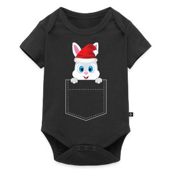 Christmas - Baby Premium short-sleeve bodysuit - black - Front