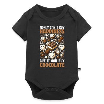 I love - Baby Premium short-sleeve bodysuit - black - Front