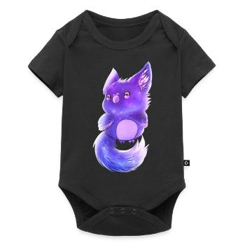 Lupifowl Galaxy Edition - Baby Premium Kurzarmbody - Schwarz - Vorne