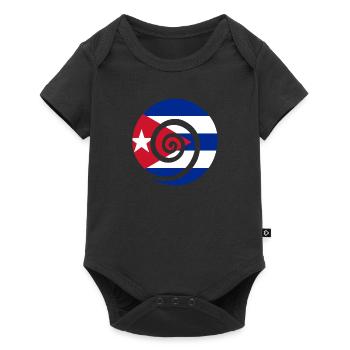 Cuba Flag Caribbean Vacation Cuba Travel Havana - Baby Premium short-sleeve bodysuit - black - Front
