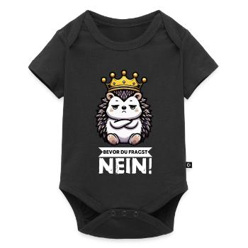 Before You Ask Hedgehog Hedgehog Lover Hedgehog Stinger - Baby Premium short-sleeve bodysuit - black - Front
