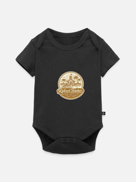 Keine Stundenpläne Mehr - Nur Lebenspläne - Baby Premium Kurzarmbody - Schwarz