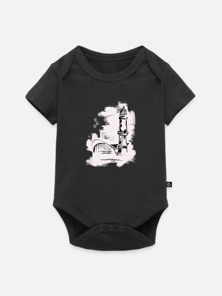 teepott Warnemünde - Baby Premium short-sleeve bodysuit - black